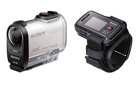 SONY 4K ACTIONCAM 2대